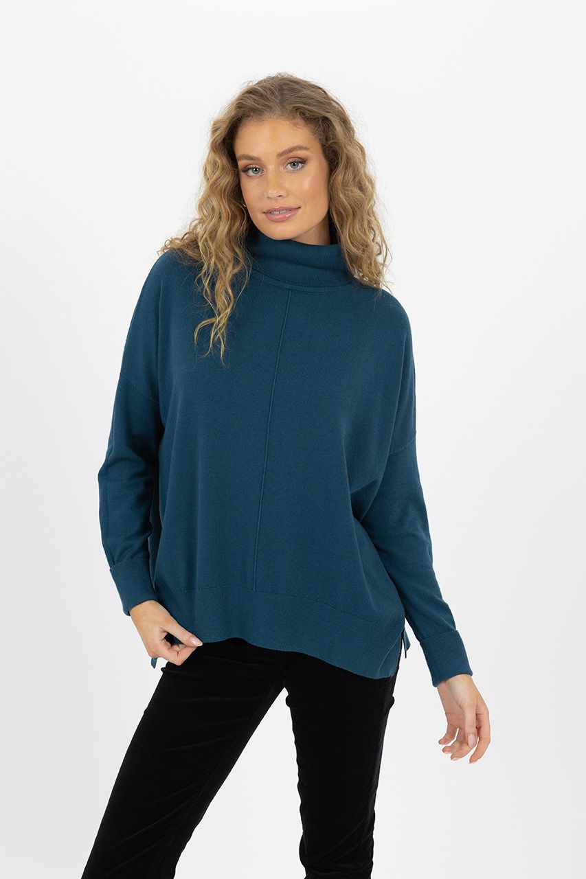 Humidity Lifestyle Monique Sweater - Ocean Blue