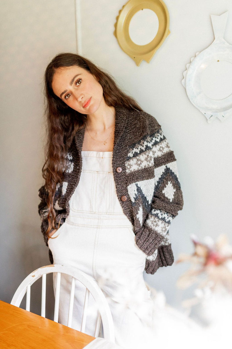 Hobo and Hatch Ollie Cardigan - Mocha