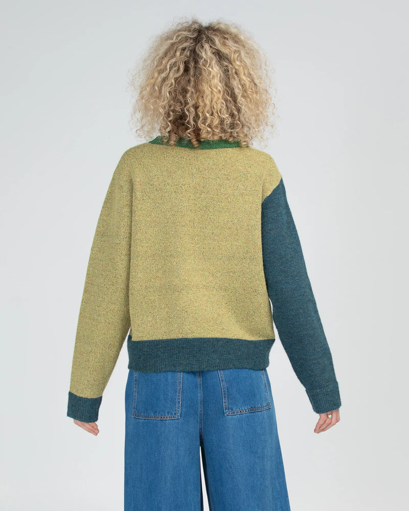 Boom Shankar Poet Jumper - Moss