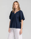 Boom Shankar Freya Top - Navy