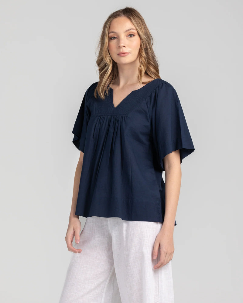 Boom Shankar Freya Top - Navy