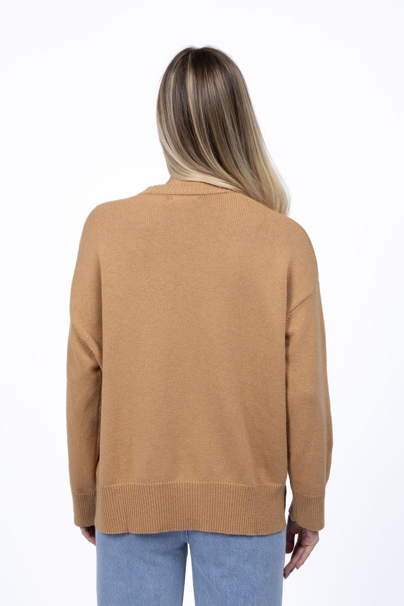 Humidity Lifestyle Asha Jumper - Camel