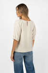 Humidity Lifestyle Lagoon Blouse - Natural (HS24203)