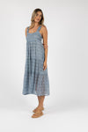 Humidity Lifestyle Vacay Aries Dress - Blue Print