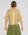 Boom Shankar Ava Top - Ailana Stripe