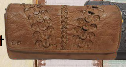 Art N Vintage Sandy Clutch - Oak