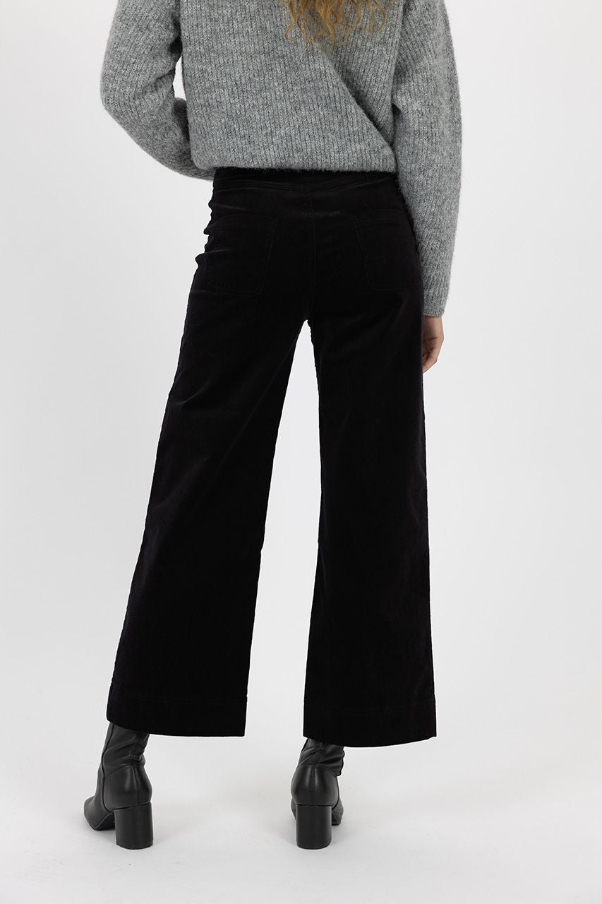 Humidity Lifestyle Fleetwood Cord Jeans - Black (HW24319)