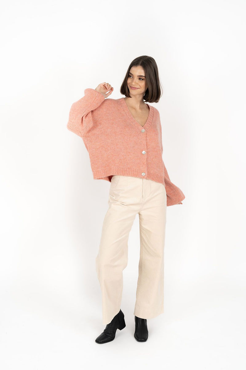 Humidity Lifestyle Zia Cardi - Coral