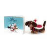 Jellycat Otto's Snowy Christmas Book (Matches Otto Sausage Dog)