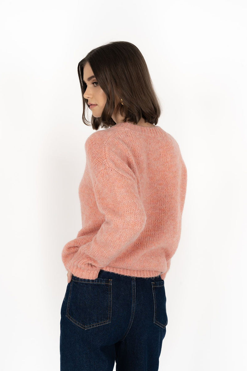Humidity Lifestyle Zia Jumper - Coral