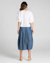 Boom Shankar Guru Skirt - Blue Chambray