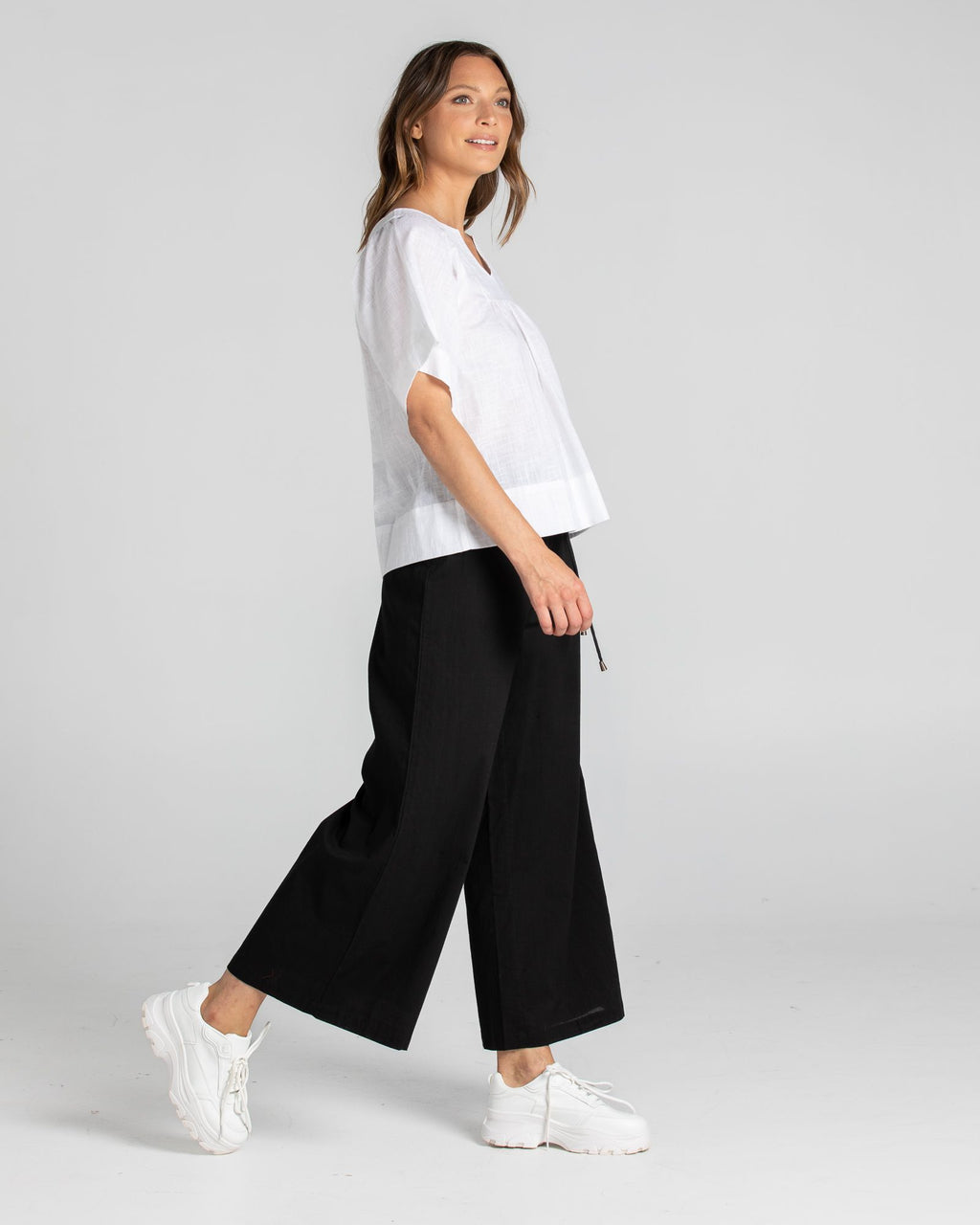 Boom Shankar Ria Pant - Black