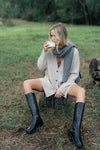 Humidity Lifestyle Latitude Cardi - Oatmeal
