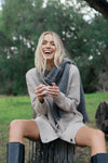 Humidity Lifestyle Latitude Cardi - Oatmeal