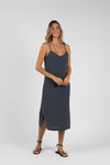 Humidity Lifestyle Amalia Dress - Steel