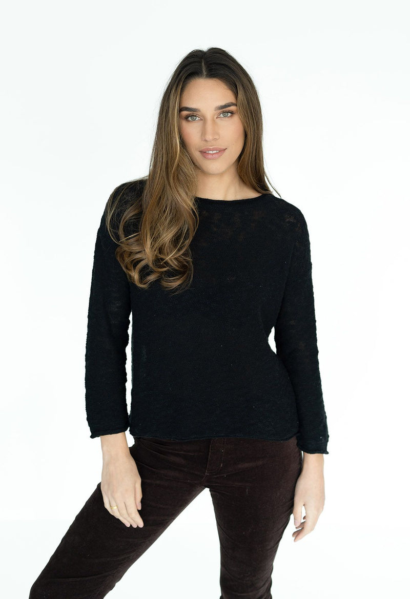 Humidity Lifestyle  Sofia Sweater - Black