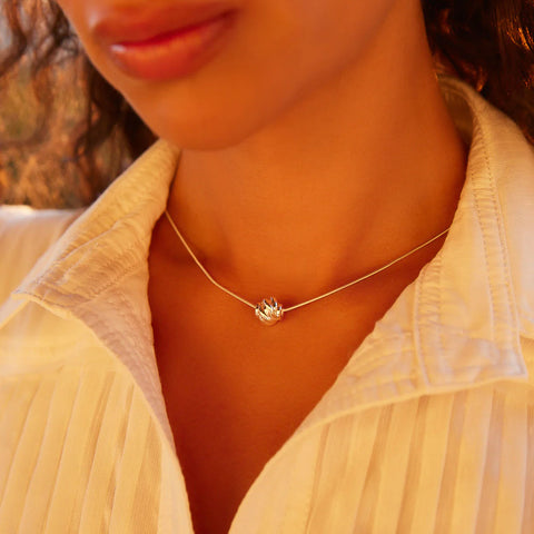 Najo Chia Two-Tone Necklace