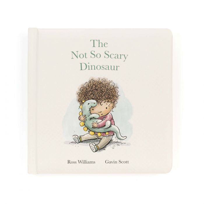 Jellycat The Not So Scary Dinosaur Board Book