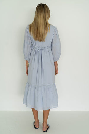 Humidity Lifestyle Primrose Dress - Powder Blue