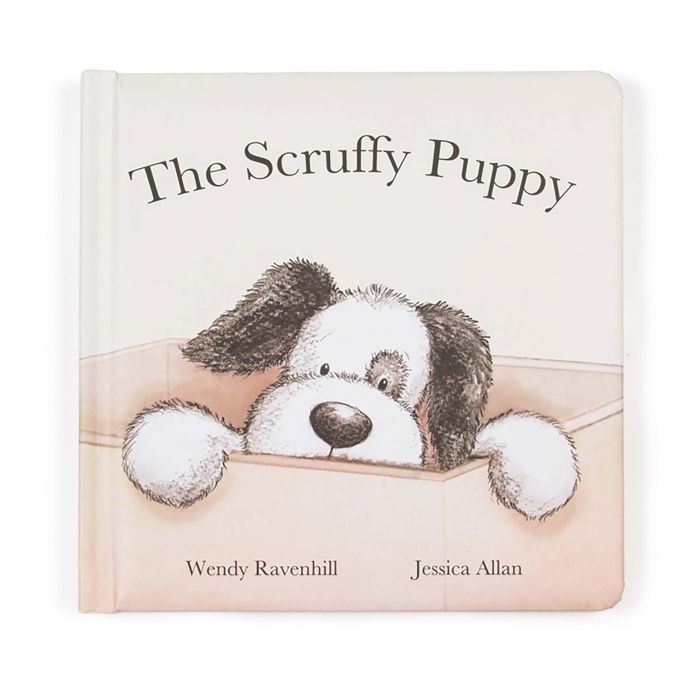Jellycat The Scruffy Puppy Board Book